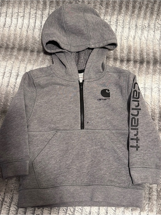 Carhartt Other - Carhartt Toddler Hooded 1/2 Zip Sweatshirt
Size 2T